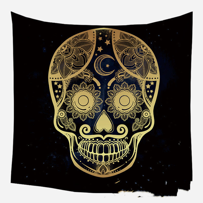 KTX-975635 European Medieval Decorative Hanging Cloth - Various Sizes in Plush and Brushed Textures