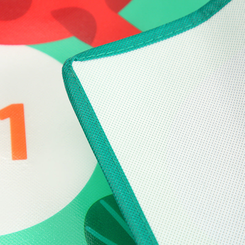 KTX-976915 Non-Slip Educational Crawling and Climbing Mat for Infants - 1.3x1.6m Fabric Play Area