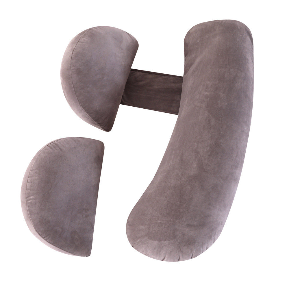 KTX-977043 Maternity U-Shape Support Pillow - Adjustable Multi-Functional Pregnancy and Nursing Cushion