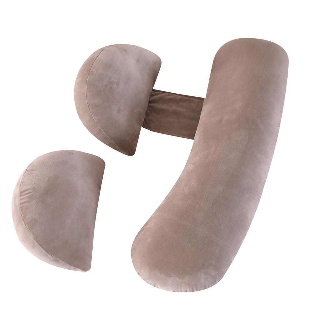 KTX-977043 Maternity U-Shape Support Pillow - Adjustable Multi-Functional Pregnancy and Nursing Cushion
