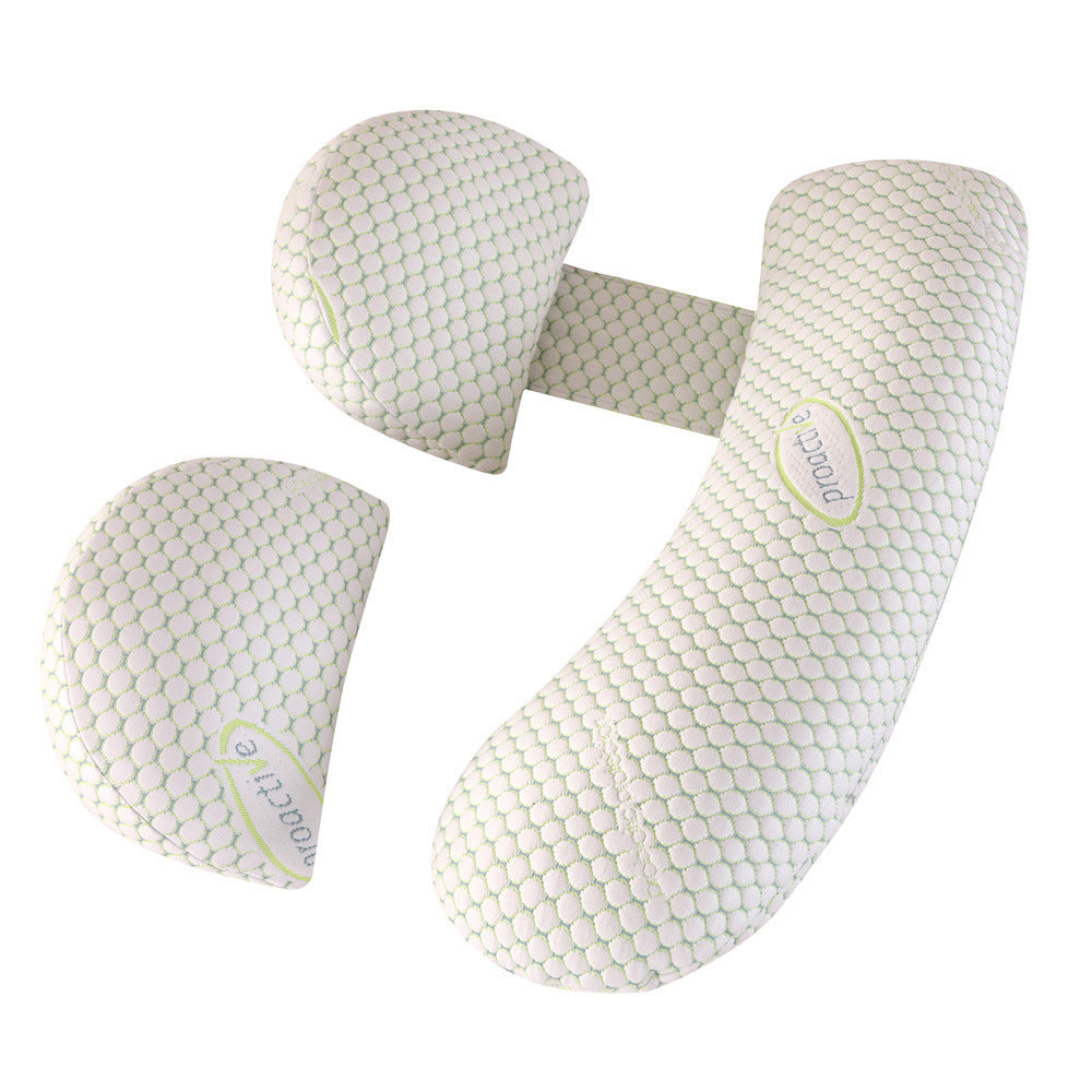 KTX-977043 Maternity U-Shape Support Pillow - Adjustable Multi-Functional Pregnancy and Nursing Cushion