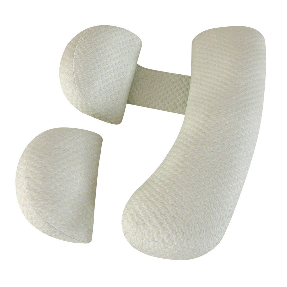 KTX-977043 Maternity U-Shape Support Pillow - Adjustable Multi-Functional Pregnancy and Nursing Cushion