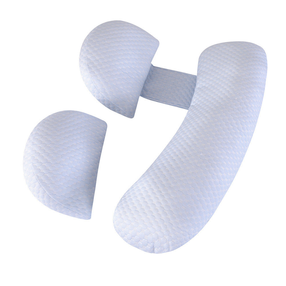 KTX-977043 Maternity U-Shape Support Pillow - Adjustable Multi-Functional Pregnancy and Nursing Cushion