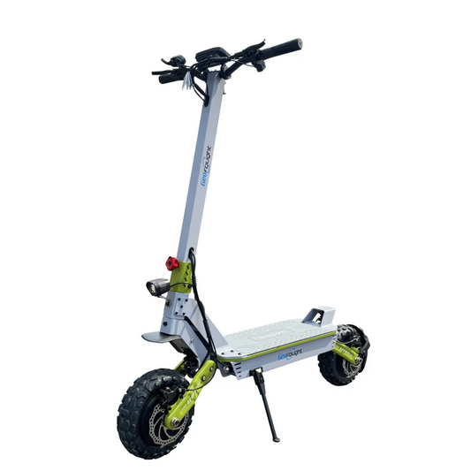 KTX-977107 60V 6000W Dual Motor Electric Scooter with 30Ah Lithium Battery and 11-Inch Off-Road Tires for Adults