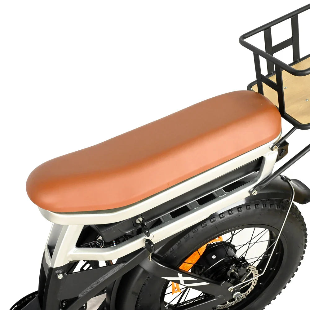 KTX-977555 2000W Electric City Bike with Dual 30Ah Battery, 7-Speed Gears, Aluminum Alloy Frame, and Fat Tires