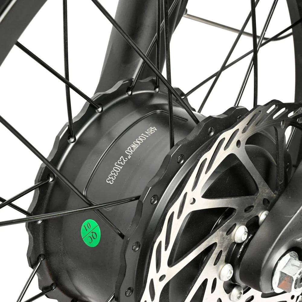 KTX-977555 2000W Electric City Bike with Dual 30Ah Battery, 7-Speed Gears, Aluminum Alloy Frame, and Fat Tires