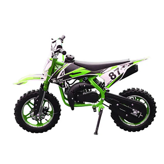 KTX-977811 50cc Mini Pocket Bike for Kids - 2-Stroke/4-Stroke, Max Speed 40-60 km/h, Front & Rear Disc Brakes, Chain Drive