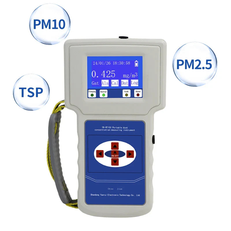 KTX-978579 Indoor Air Quality Monitor for PM2.5, PM1.0, and Dust Measurement