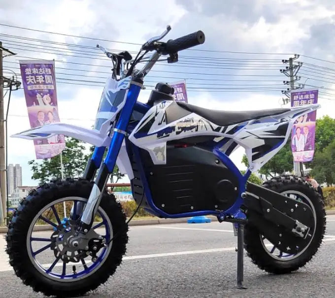 KTX-978963 500W Electric Off-Road Motorcycle for Kids - 25KM/H Speed, 10-Inch Wheels, 36V Battery