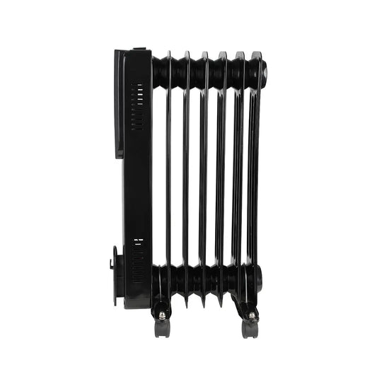 KTX-979155 Remote-Controlled Adjustable Temperature Oil-Filled Heater - Perfect for Homes and Hotels