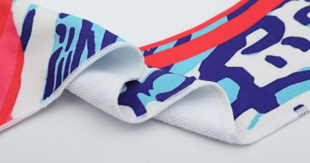 KTX-980115 Microfiber Rectangular Beach Towel - 150x70cm & 150x180cm, Perfect for Swimming and Fitness