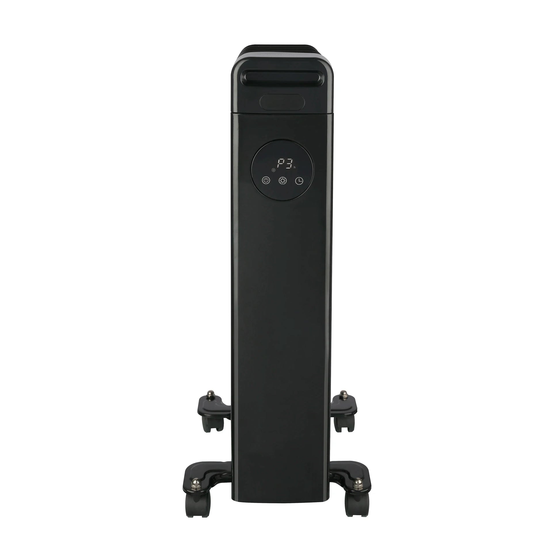 KTX-980307 Portable Oil-Filled Radiator Heater with Adjustable Thermostat and Remote Control, 1500W, for Home Use