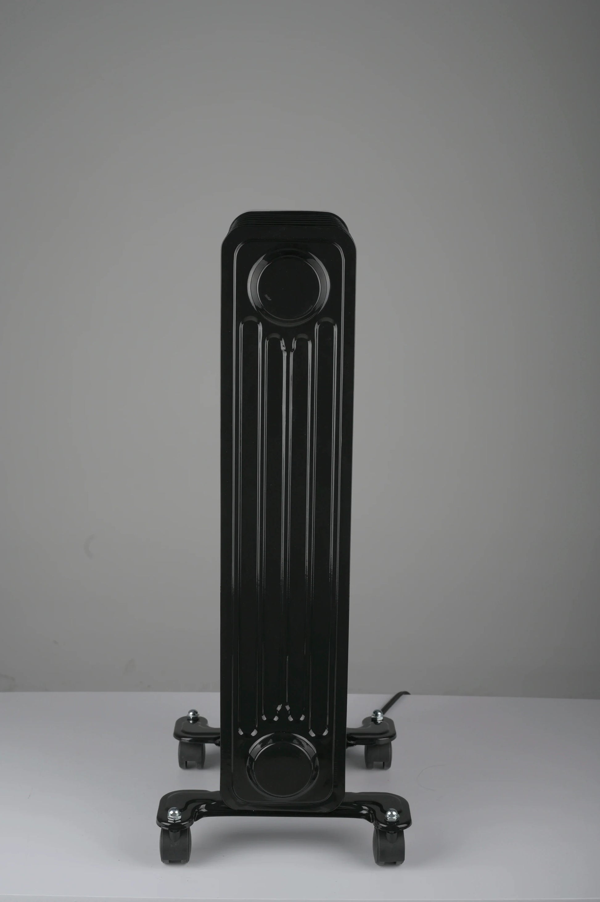 KTX-980307 Portable Oil-Filled Radiator Heater with Adjustable Thermostat and Remote Control, 1500W, for Home Use