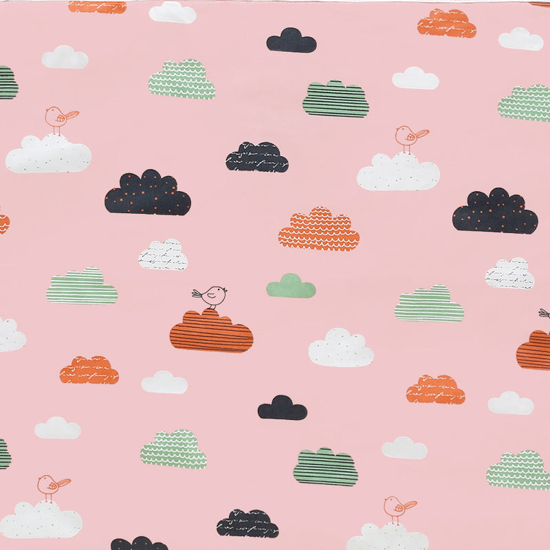 KTX-980371 Comfortable Cotton Changing Mat with Various Design Options for Infants