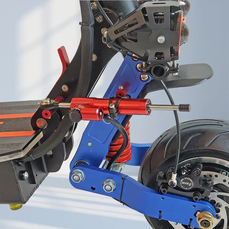 KTX-982867 Foldable Off-Road Electric Scooter, Dual 3000W Motors, 60V Battery, 95KM/H Max Speed, 90-100KM Range, 150KG Load Capacity