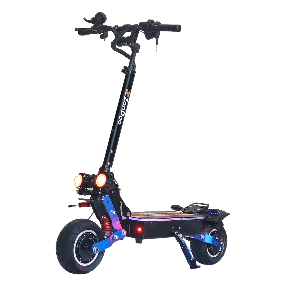 KTX-982867 Foldable Off-Road Electric Scooter, Dual 3000W Motors, 60V Battery, 95KM/H Max Speed, 90-100KM Range, 150KG Load Capacity