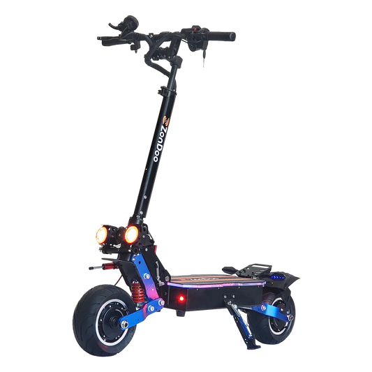 KTX-982867 Foldable Off-Road Electric Scooter, Dual 3000W Motors, 60V Battery, 95KM/H Max Speed, 90-100KM Range, 150KG Load Capacity