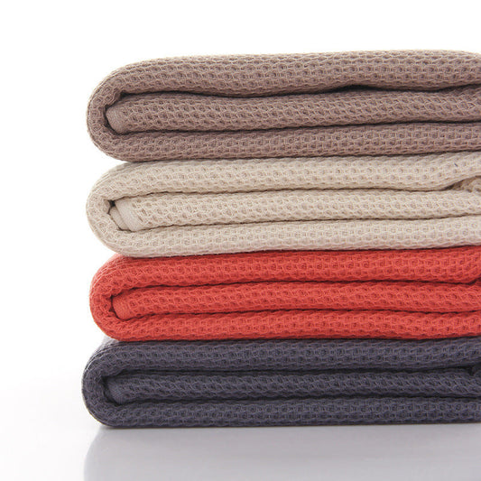 KTX-985555 All-Cotton Jacquard Bath and Beach Towel - Breathable & Quick-Dry in Beige, Red, Light Gray, Brown