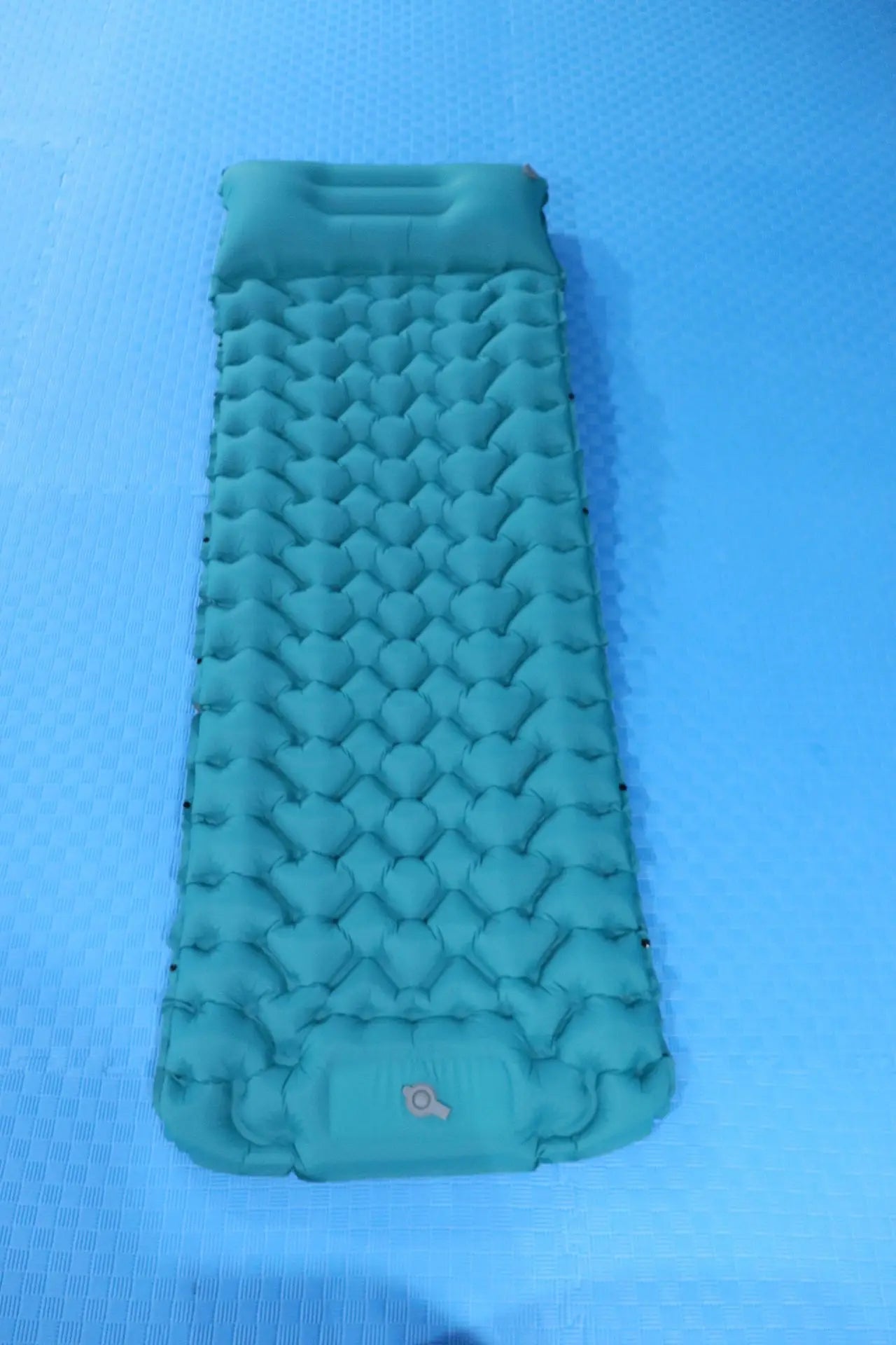 KTX-987795 Portable Outdoor Inflatable Air Mattress with Built-in Foot Pump for Camping and Travel