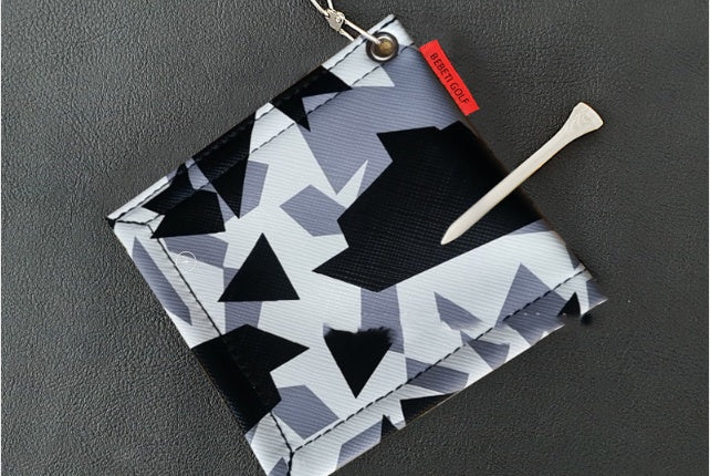 KTX-989011 Camouflage Wiping Stick with Stretchable Hook and Mini Cleaning Cloth