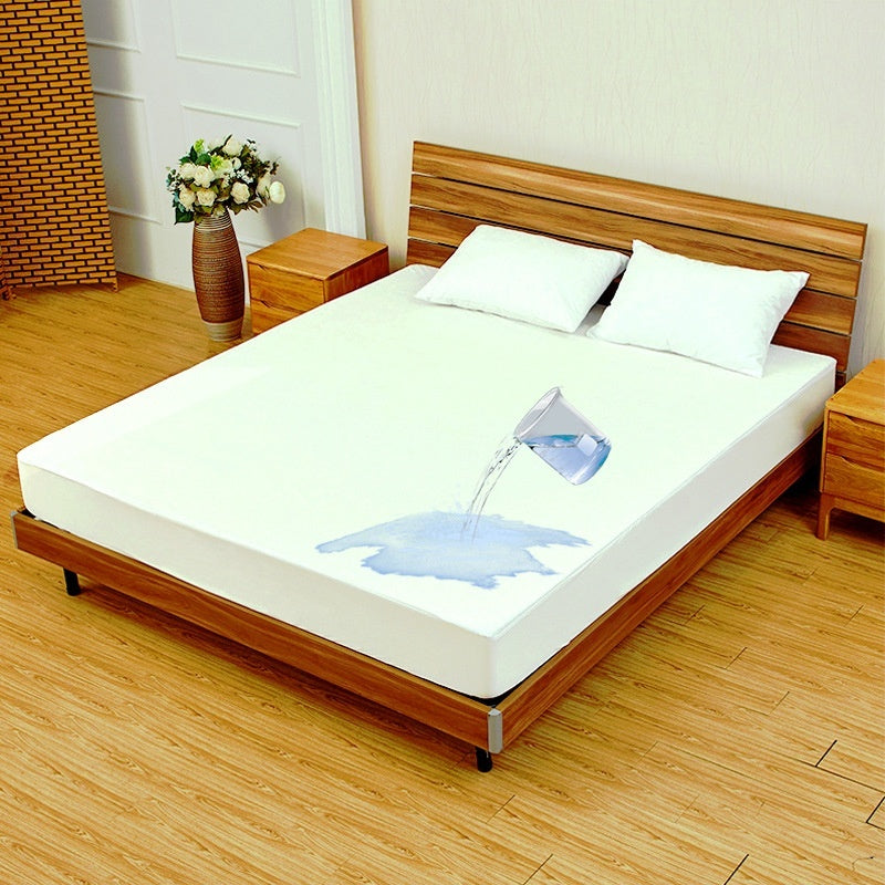 KTX-989395 Waterproof Bamboo Fiber Bed Sheet - Multiple Sizes Available