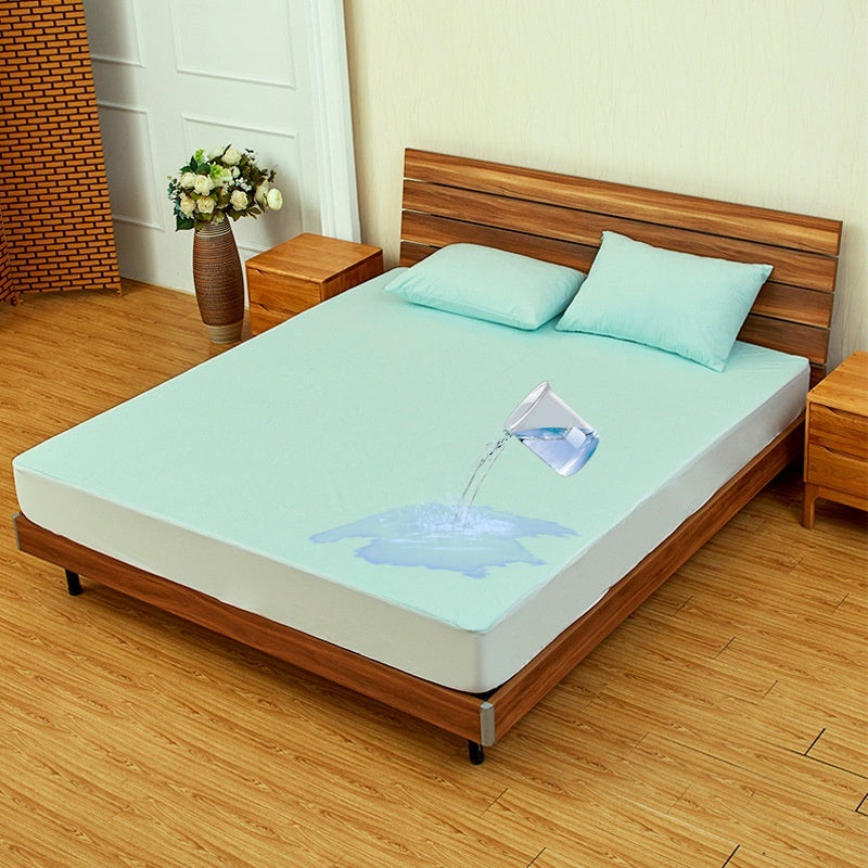 KTX-989395 Waterproof Bamboo Fiber Bed Sheet - Multiple Sizes Available