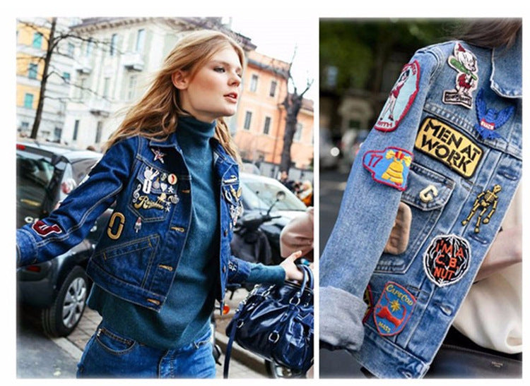 KTX-990419 German Eagle Velcro Patch - Back-to-Back Embroidery, Polyester Fabric, Multi-Color Design for Clothing