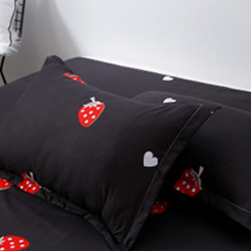 KTX-990739 Cartoon Anime Cotton & Polyester Quilt Cover Bedding Set