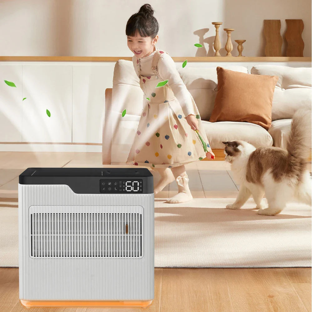 KTX-992147 Smart Humidifier and Air Purifier for Large Spaces and Pet Grooming with Electrostatic Filtration