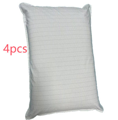 KTX-992851 Grounding Gas Conductive Silver Fiber and Cotton Pillowcase Cover in White