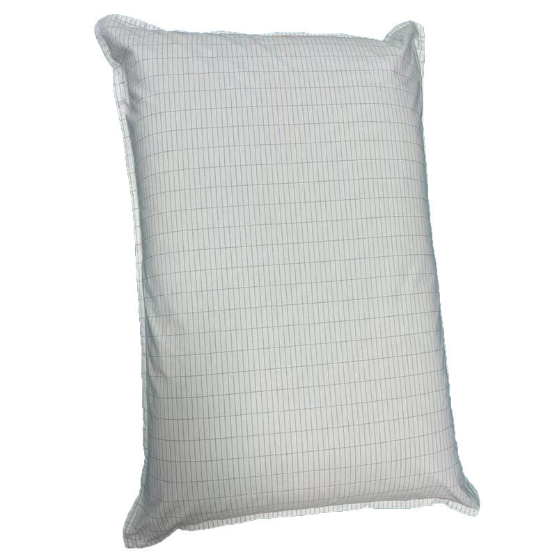 KTX-992851 Grounding Gas Conductive Silver Fiber and Cotton Pillowcase Cover in White