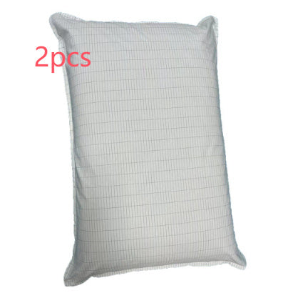 KTX-992851 Grounding Gas Conductive Silver Fiber and Cotton Pillowcase Cover in White