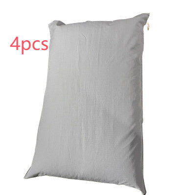 KTX-992851 Grounding Gas Conductive Silver Fiber and Cotton Pillowcase Cover in White