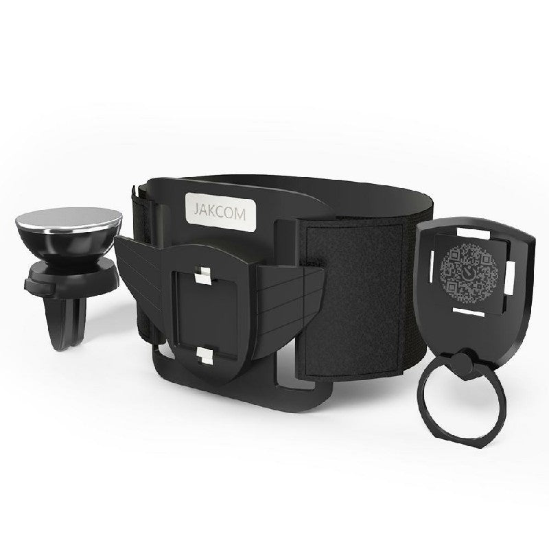 KTX-993107 Smart Metal Phone Bracket Set for Magnetic Bedside Display and Head-Mounted Use