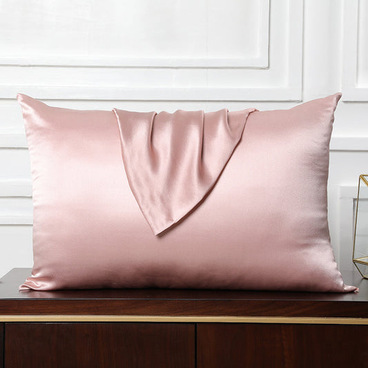 KTX-995667 Mulberry Silk Envelope Pillowcase for Single Latex Pillow - Available in Various Colors & Styles