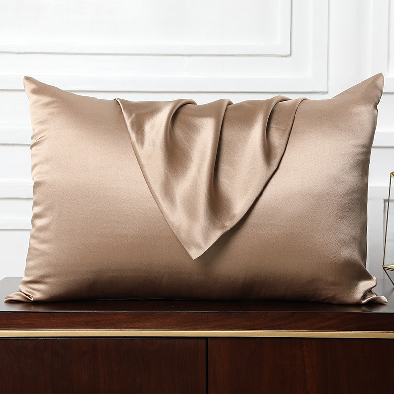 KTX-995667 Mulberry Silk Envelope Pillowcase for Single Latex Pillow - Available in Various Colors & Styles