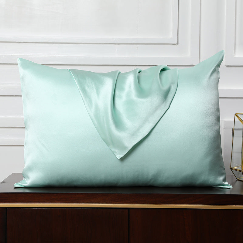 KTX-995667 Mulberry Silk Envelope Pillowcase for Single Latex Pillow - Available in Various Colors & Styles