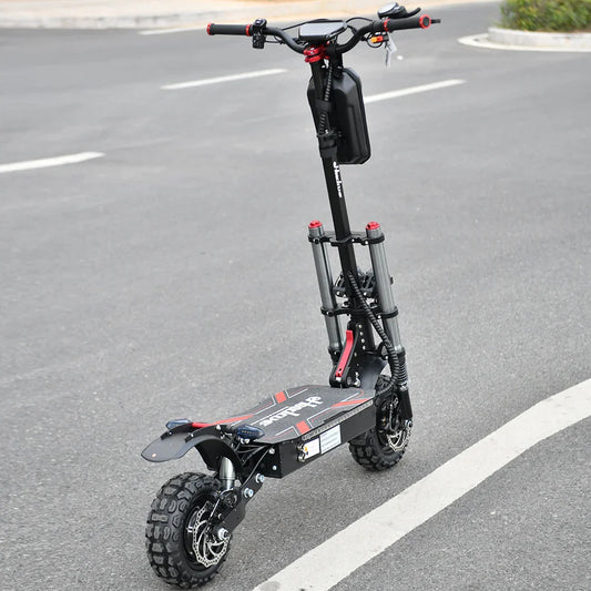 KTX-997523 60V 20Ah Electric Scooter, 5600W Motor, 80-100km Range, 100km/h Max Speed, Foldable Design