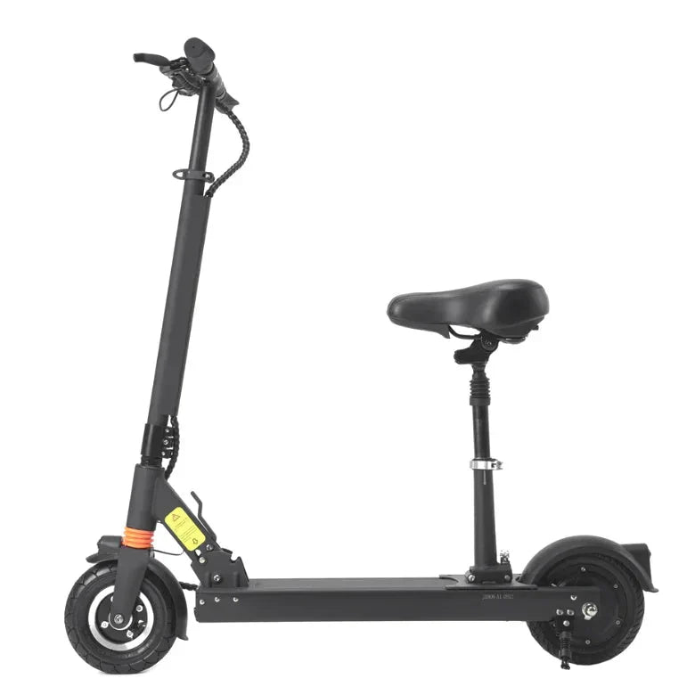 MX-F5S 36.9 Miles 36V 18Ah 648Wh 350W Single-Motor Drive Extended-Range Foldable Electric Scooter - Black