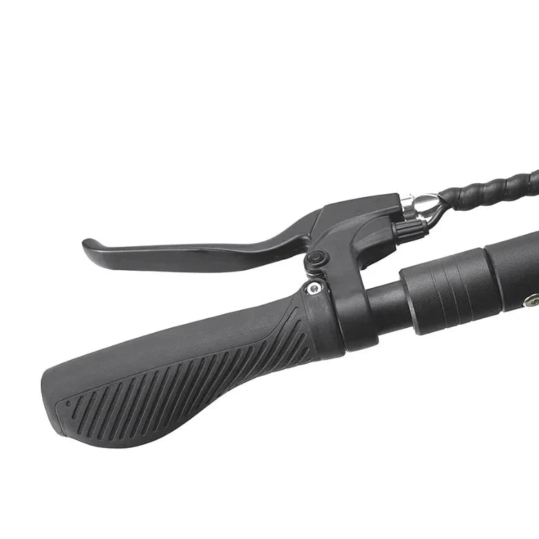 MX-F5S 36.9 Miles 36V 18Ah 648Wh 350W Single-Motor Drive Extended-Range Foldable Electric Scooter - Black