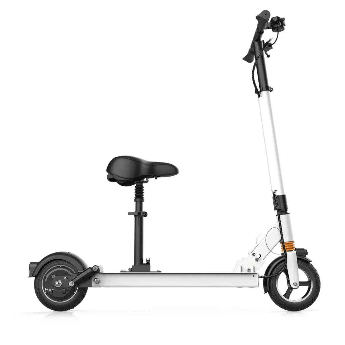 MX-F7S 47.8 Miles 48V 24Ah 1152Wh 500W Single-Motor Drive Long-Range Foldable Electric Scooter - White