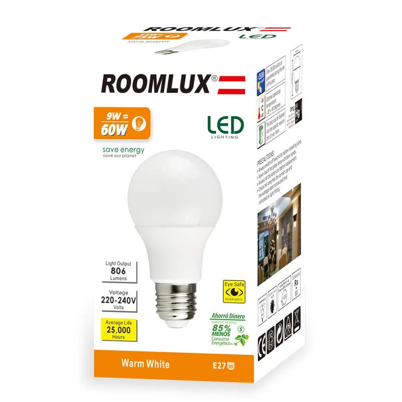 KTX-260819 Energy Saving E27 B22 LED Bulb Light - 5W, 7W, 9W, 12W, 15W Options, 12V/24V/110V/220V