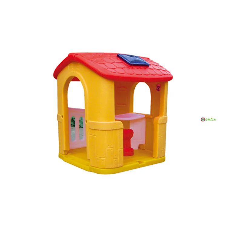 KTX-864723 Outdoor Kids Play House for Pretend Play, Princess Room Plastic Toy Set