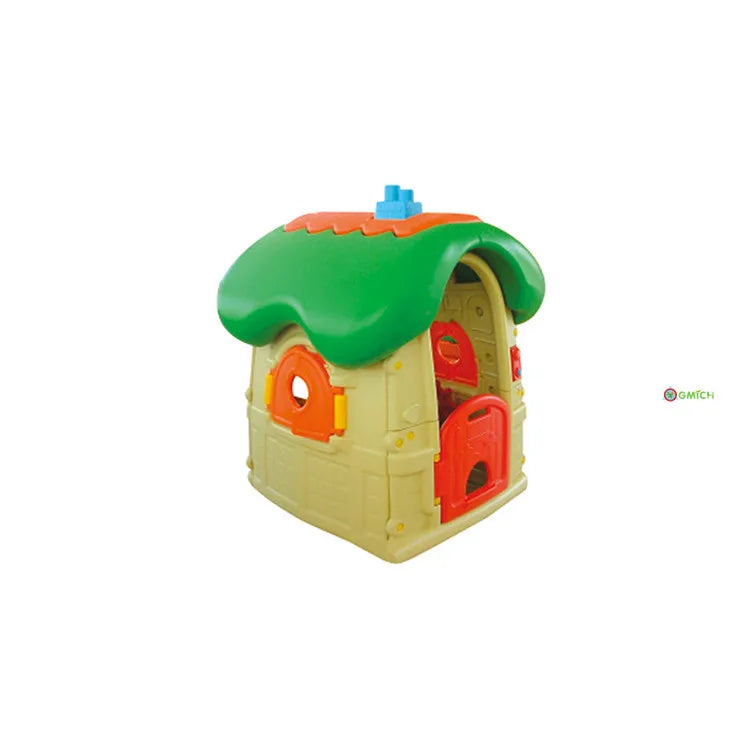 KTX-864723 Outdoor Kids Play House for Pretend Play, Princess Room Plastic Toy Set