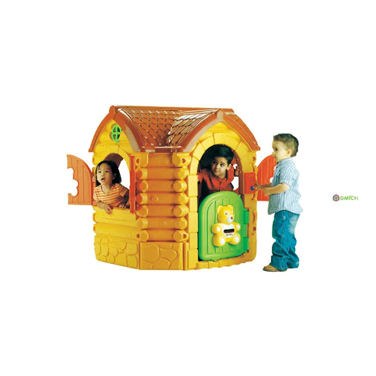 KTX-864723 Outdoor Kids Play House for Pretend Play, Princess Room Plastic Toy Set